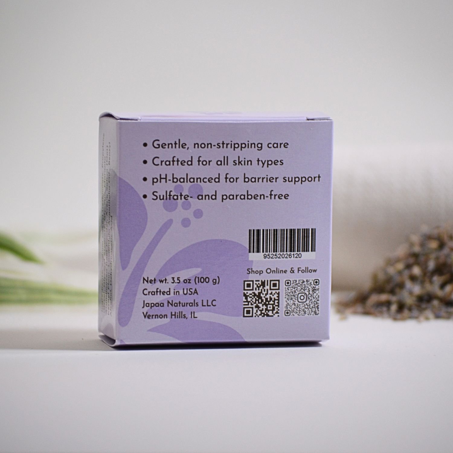 Face and Body Cleansing Bar - Lavender - Image 5